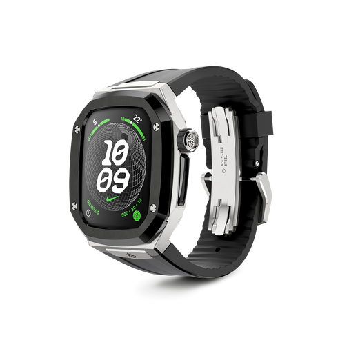 Apple Watch Case / SPIII41 - Silver Jet Black